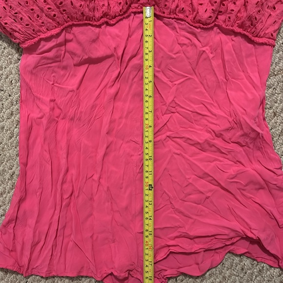 Mustard Seed Pink Eyelet Dress with Built In Shorts - Picture 15 of 15